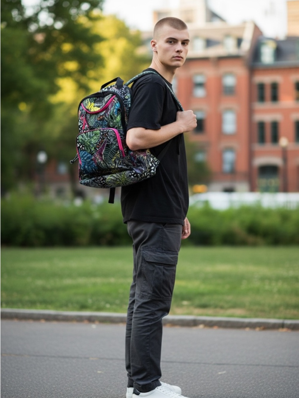 Animal Tropical Print SAKKOOTS unisex’s Backpacks new without tag.